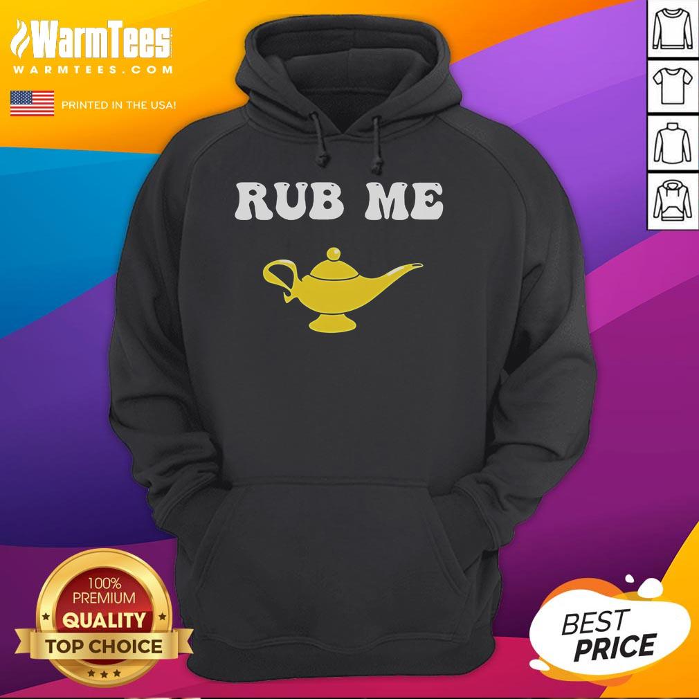 Funny Magic Lamp Rub Me T-Shirt - Image 2