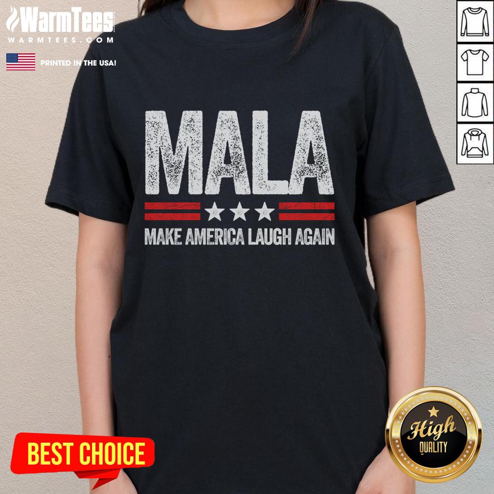 Funny Make America Laugh Again USA Patriotic T-Shirt - Image 3