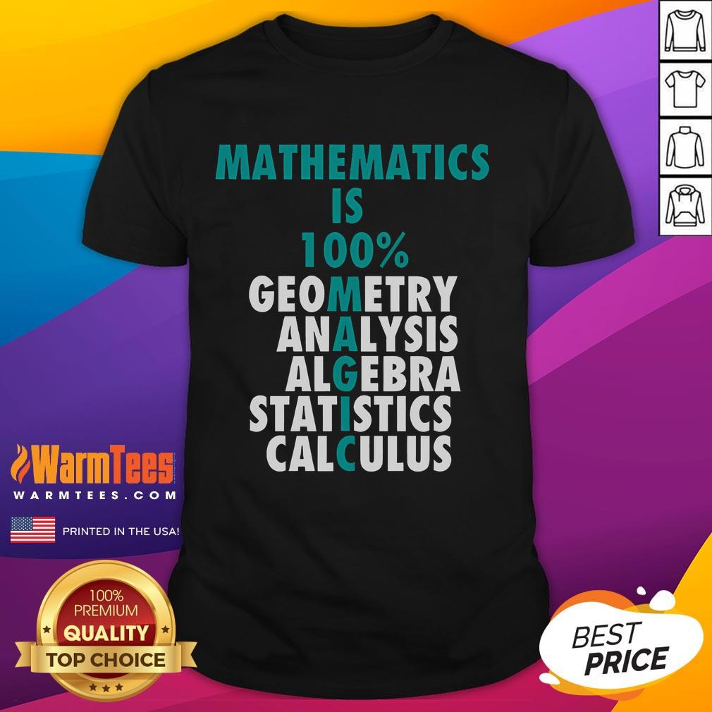 Funny Mathematics Is 100% Magic T-Shirt