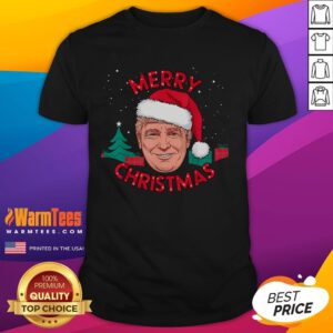 Funny Merry Christmas Trump Humorous Christmas Celebration T-Shirt
