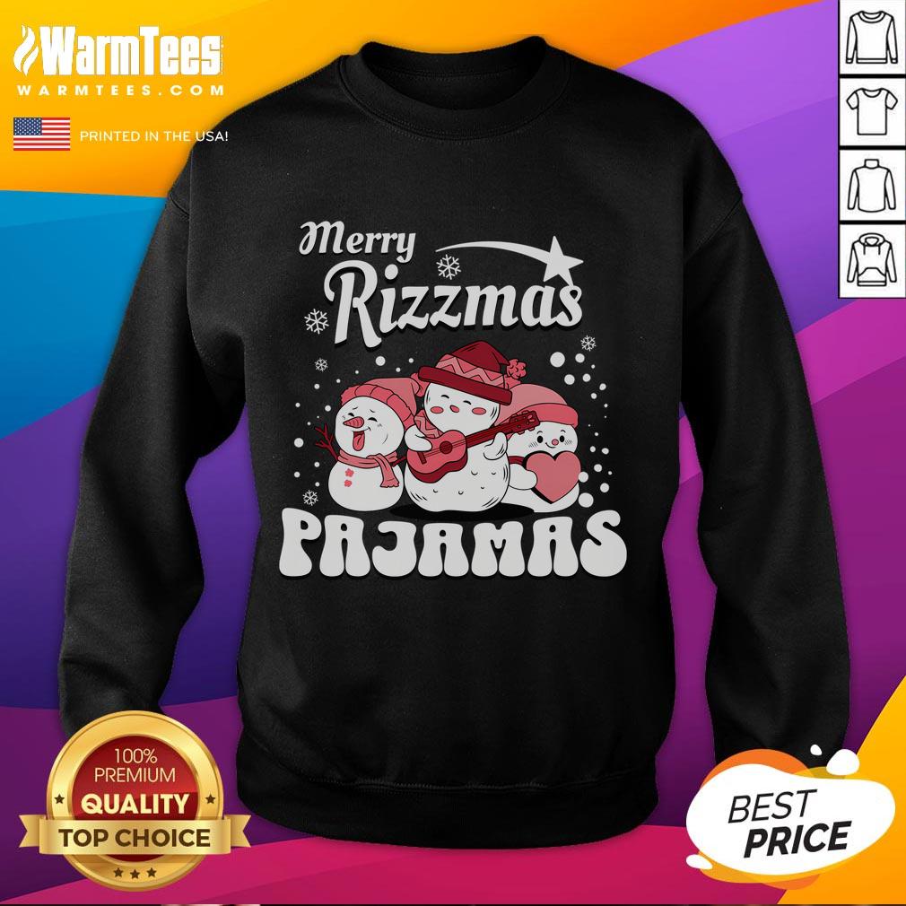Funny Merry Riz Mas Snowmans School Christmas Santa T-Shirt - Image 5