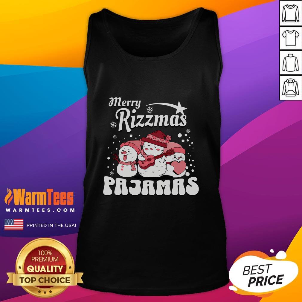 Funny Merry Riz Mas Snowmans School Christmas Santa T-Shirt - Image 4