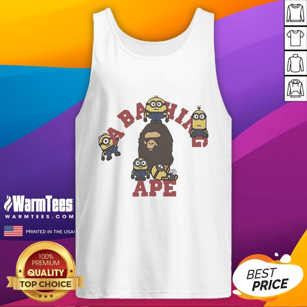 Funny Minions A Bathing Ape T-Shirt - Image 4