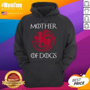 Alternative view of Funny Mother Of Dogs Emblem T-Shirt