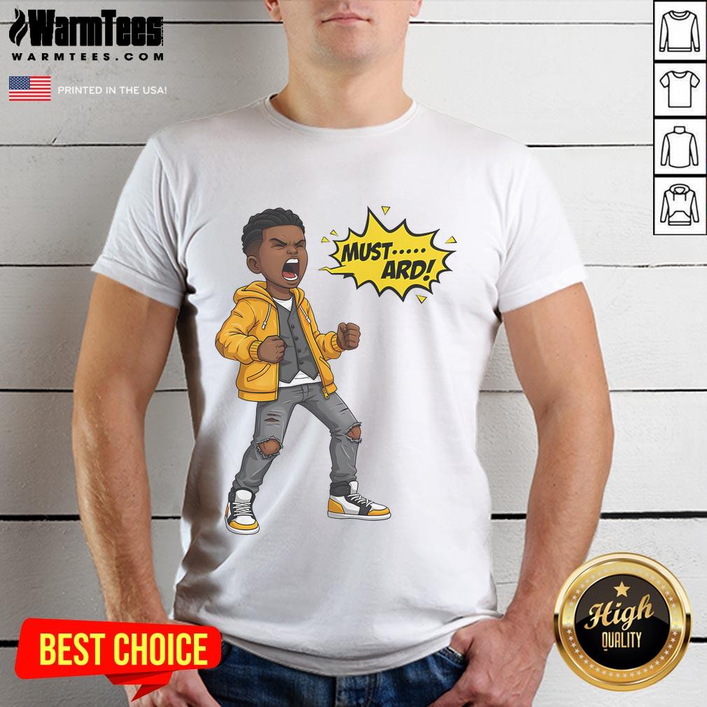 Funny Mustard Bold Statement Urban Style Design T-Shirt