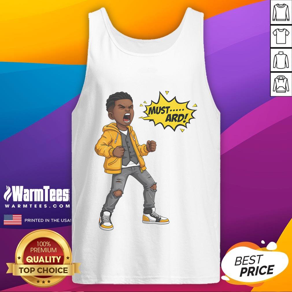 Funny Mustard Bold Statement Urban Style Design T-Shirt - Image 4