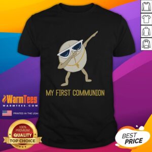 Funny My First Communion Dabbing Wafer 1st Communion T-Shirt