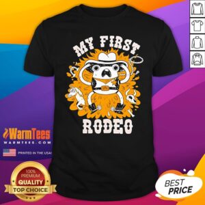 Funny My First Rodeo Frog T-Shirt