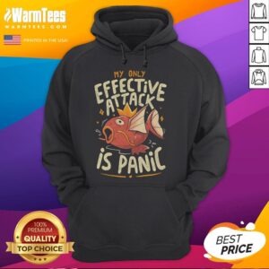 Alternative view of Funny My Only Effective Attack Is Panic Attack Magikarp Pokemon T-Shirt