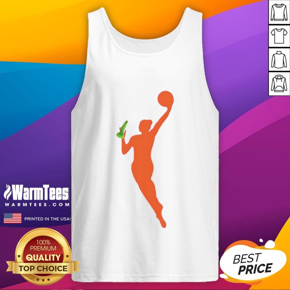 Funny New WNBA Logo Sex Toy Meme T-Shirt - Image 4