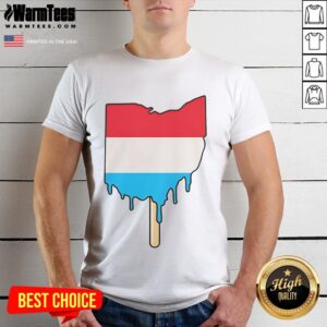 Funny Ohio Popsicle Map T-Shirt