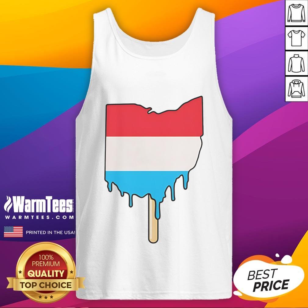Funny Ohio Popsicle Map T-Shirt - Image 4
