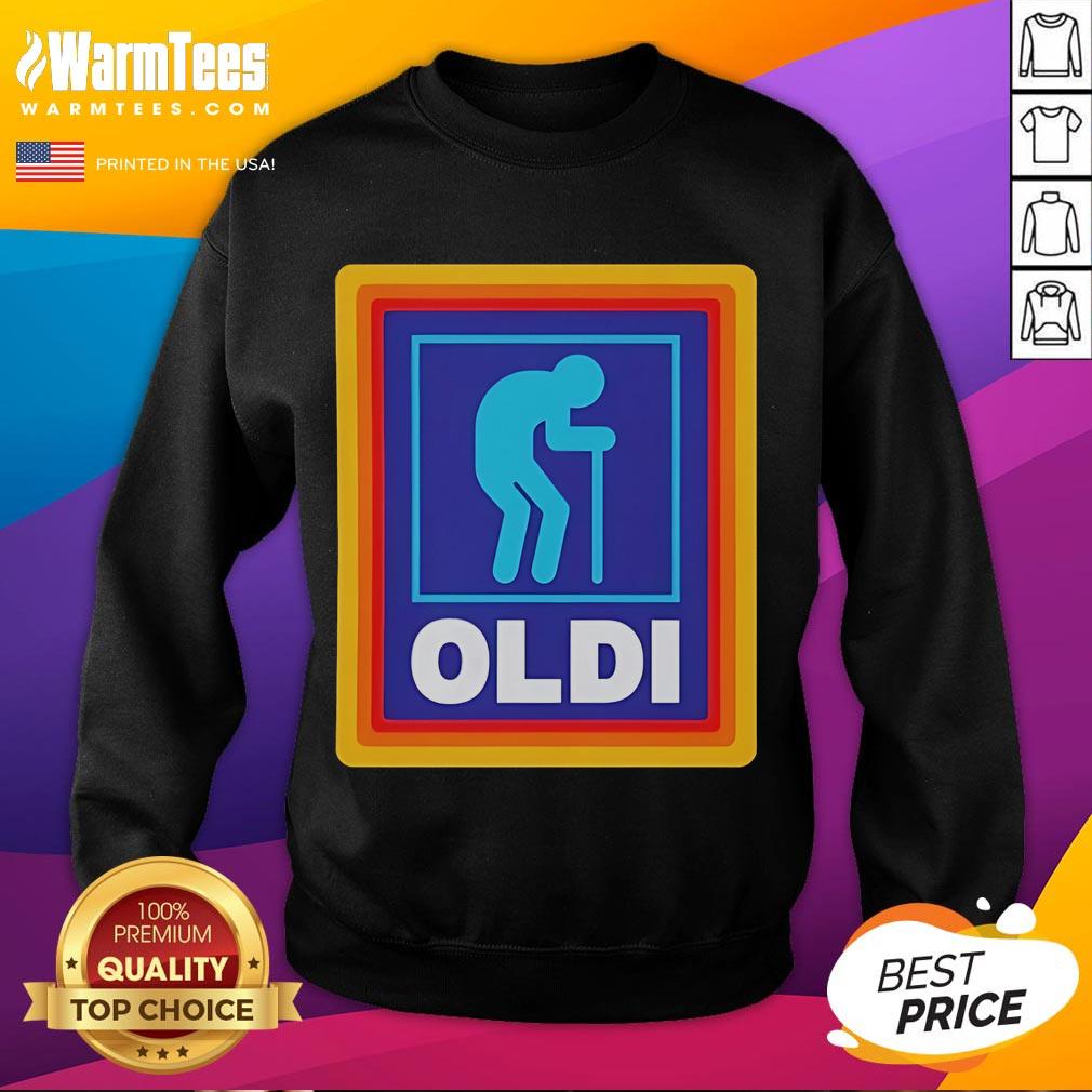Funny Oldi Aldi T-Shirt - Image 5