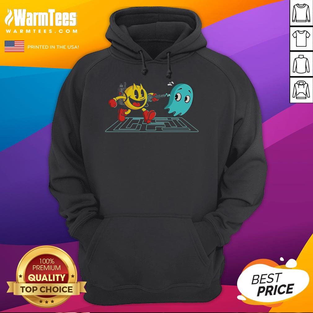 Funny Pac-Buster Pacman Ghost Buster T-Shirt - Image 2