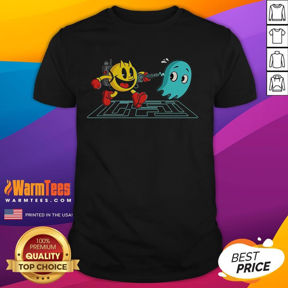 Funny Pac-Buster Pacman Ghost Buster T-Shirt