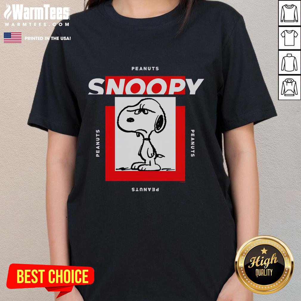 Funny Peanuts Snoopy Faces T-Shirt - Image 3
