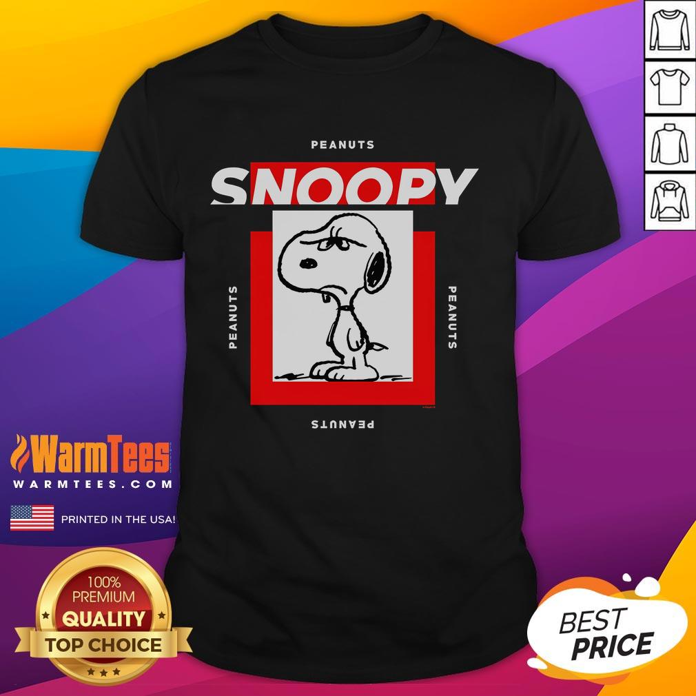Funny Peanuts Snoopy Faces T-Shirt
