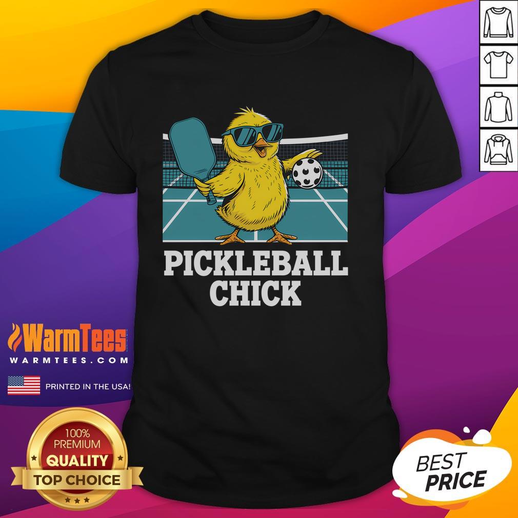 Funny Pickle Ball Pickleball Chick Sports T-Shirt