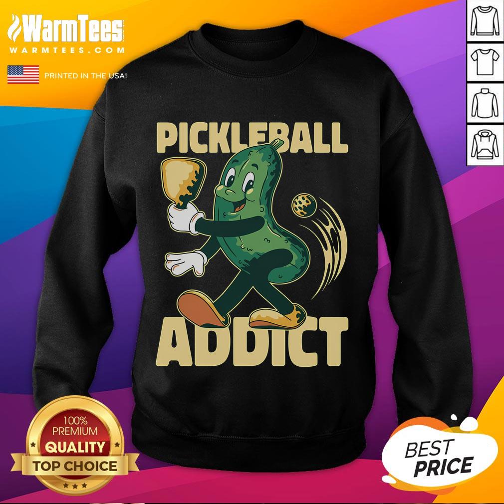 Funny Pickleball Addict Vintage T-Shirt - Image 5