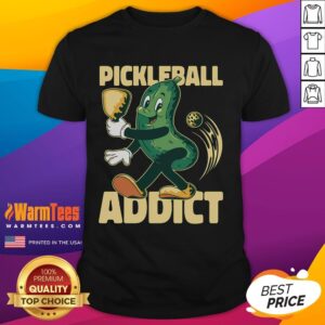 Funny Pickleball Addict Vintage T-Shirt