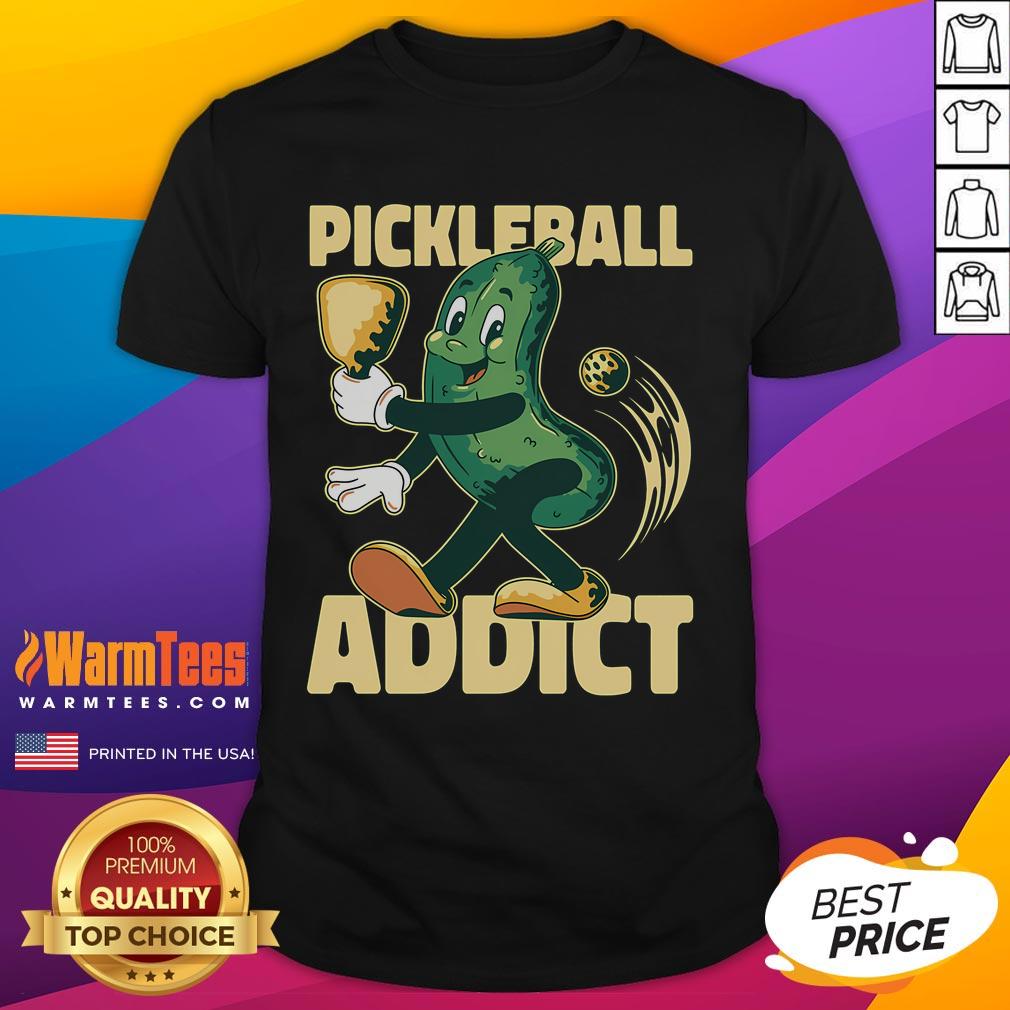 Funny Pickleball Addict Vintage T-Shirt