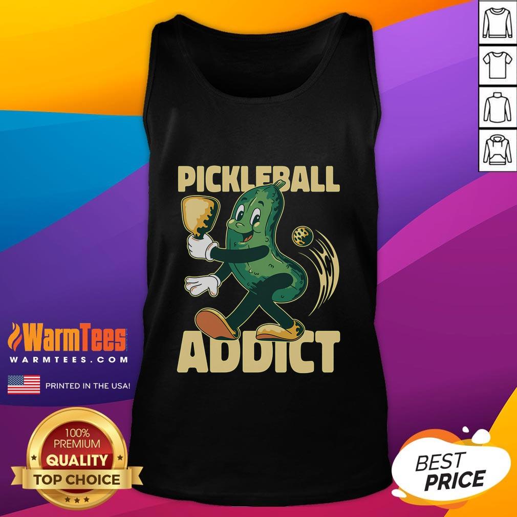 Funny Pickleball Addict Vintage T-Shirt - Image 4