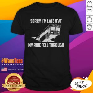 Funny Pittsburgh Bus In Sinkhole In Downtown T-Shirt