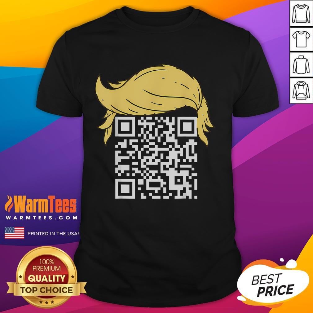 Funny Qr President Trump Dance Qr Code T-Shirt