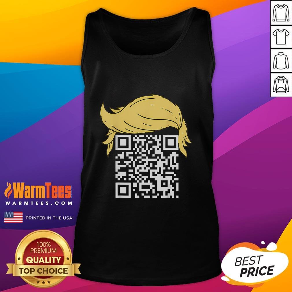 Funny Qr President Trump Dance Qr Code T-Shirt - Image 4