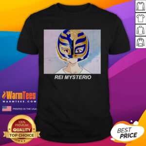 Funny Rei Mysterio Rei Ayanami Anime T-Shirt