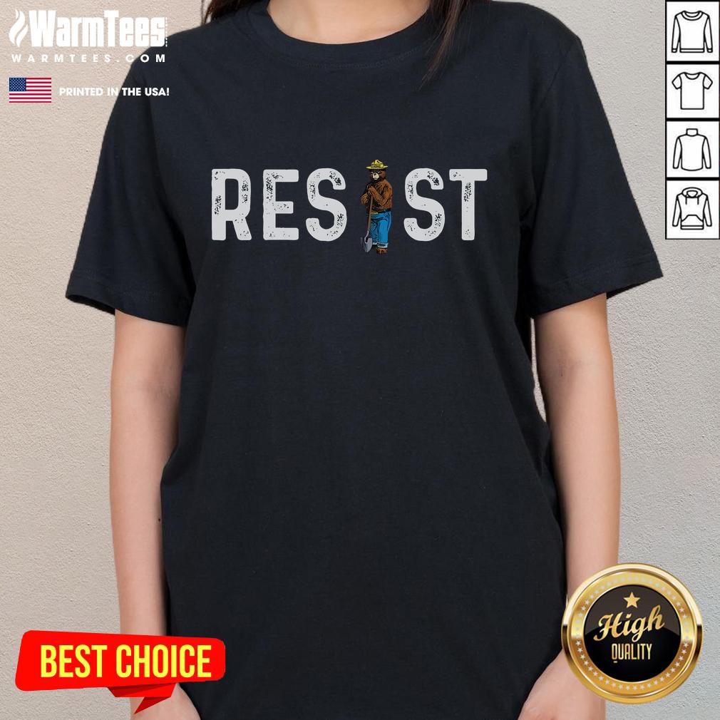 Funny Resist National Park T-Shirt - Image 3