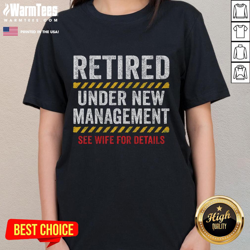 Funny Retired Husband Retirement Party Retirement T-Shirt - Image 3