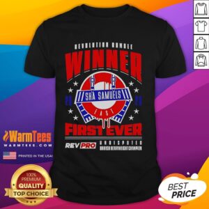 Funny Revolution Rumble Winner First Ever 2025 T-Shirt