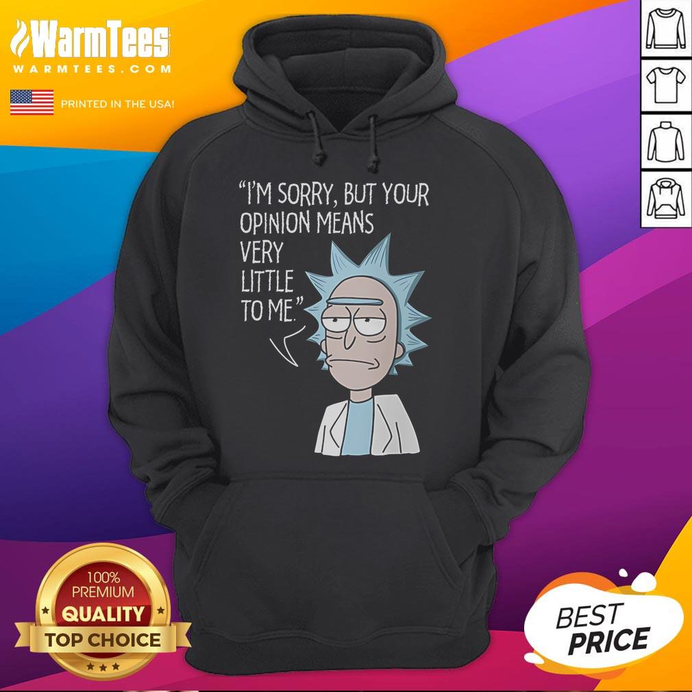 Funny Rick's Opinion Rick And Morty T-Shirt - Image 2
