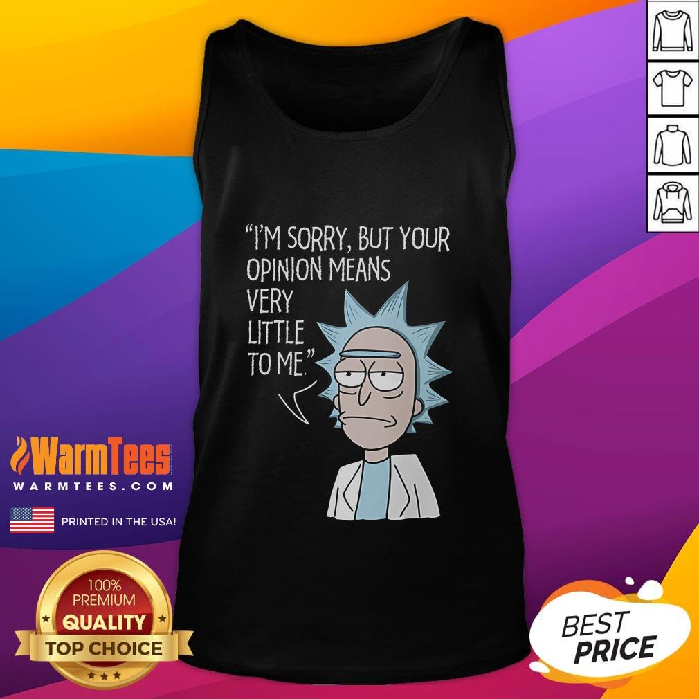 Funny Rick's Opinion Rick And Morty T-Shirt - Image 4