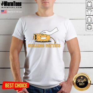 Funny Rolling Fatties Cat Kitty Animal Pet Lovers T-Shirt