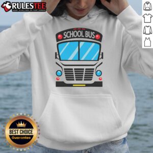 Alternative view of Funny School Bus Halloween T-Shirt