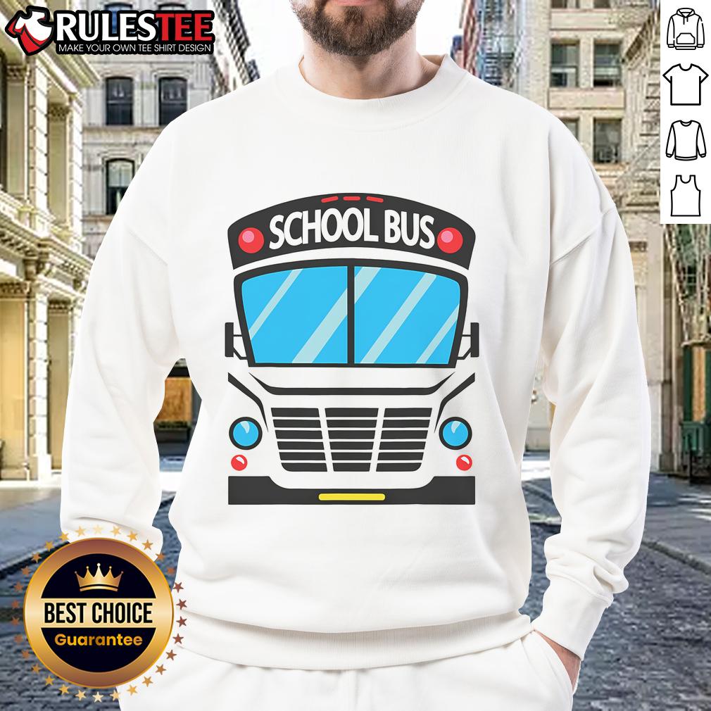 Funny School Bus Halloween T-Shirt - Image 5