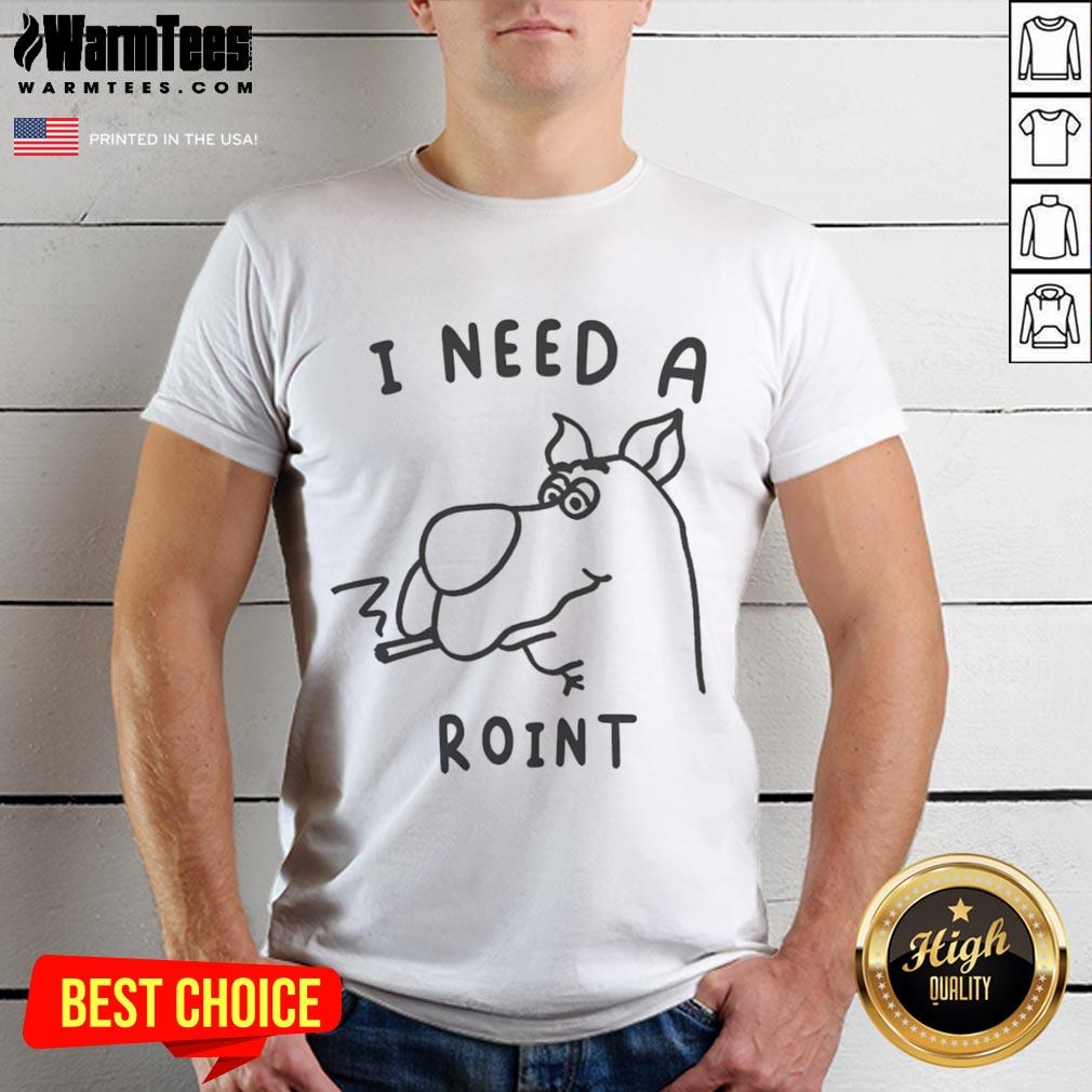 Funny Scooby-Doo Smoking I Need A Roint T-Shirt