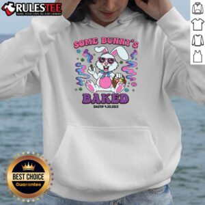 Alternative view of Funny Some Bunny's Baked Easter Humor T-Shirt