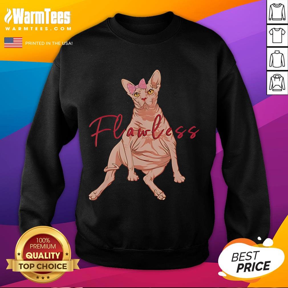 Funny Sphynx Cat Flawless T-Shirt - Image 5