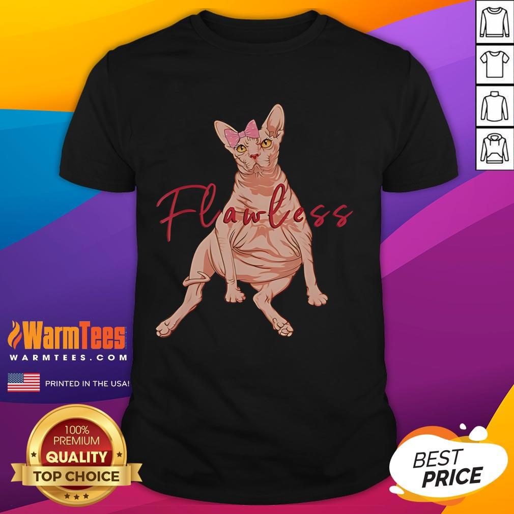 Funny Sphynx Cat Flawless T-Shirt