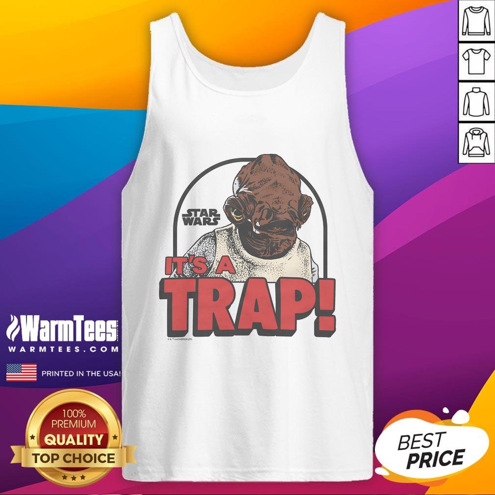 Funny Star Wars It's A Trap T-Shirt - Image 4