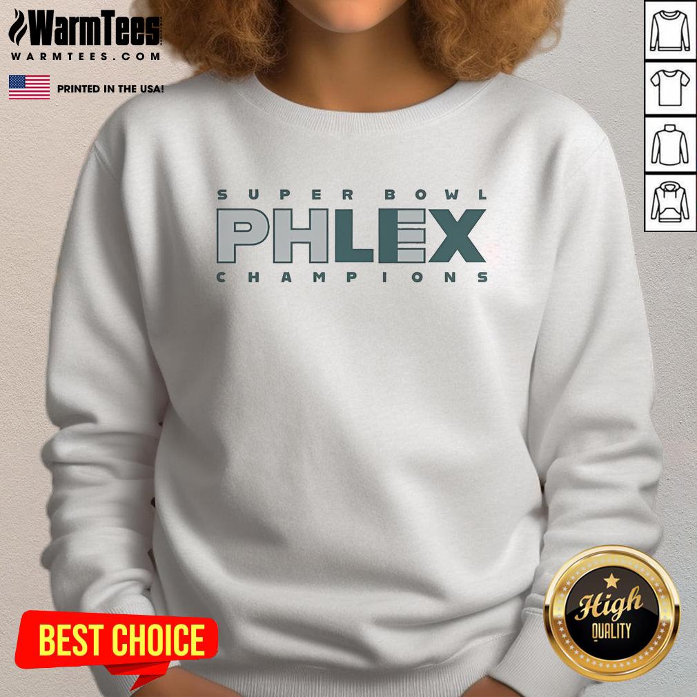 Funny Super Bowl Phlexadelphia Champions T-Shirt - Image 5