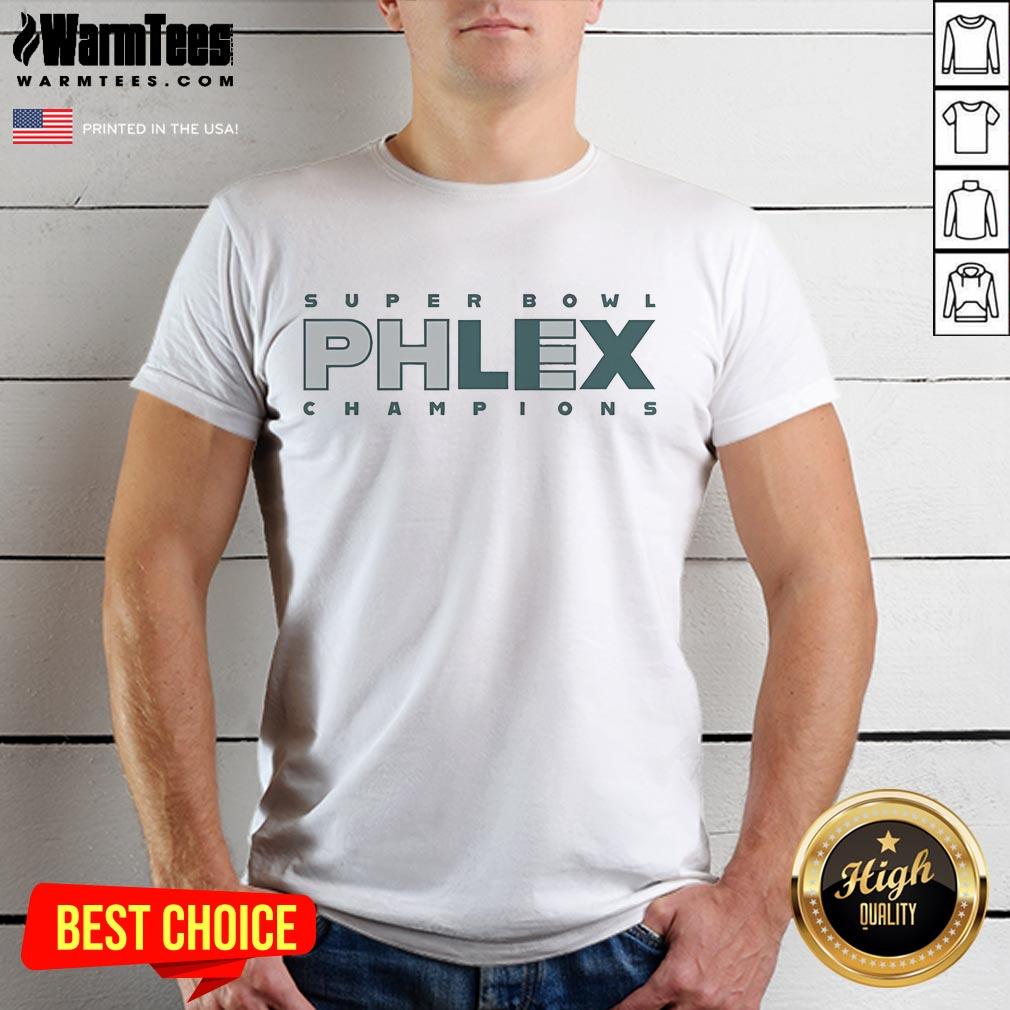 Funny Super Bowl Phlexadelphia Champions T-Shirt
