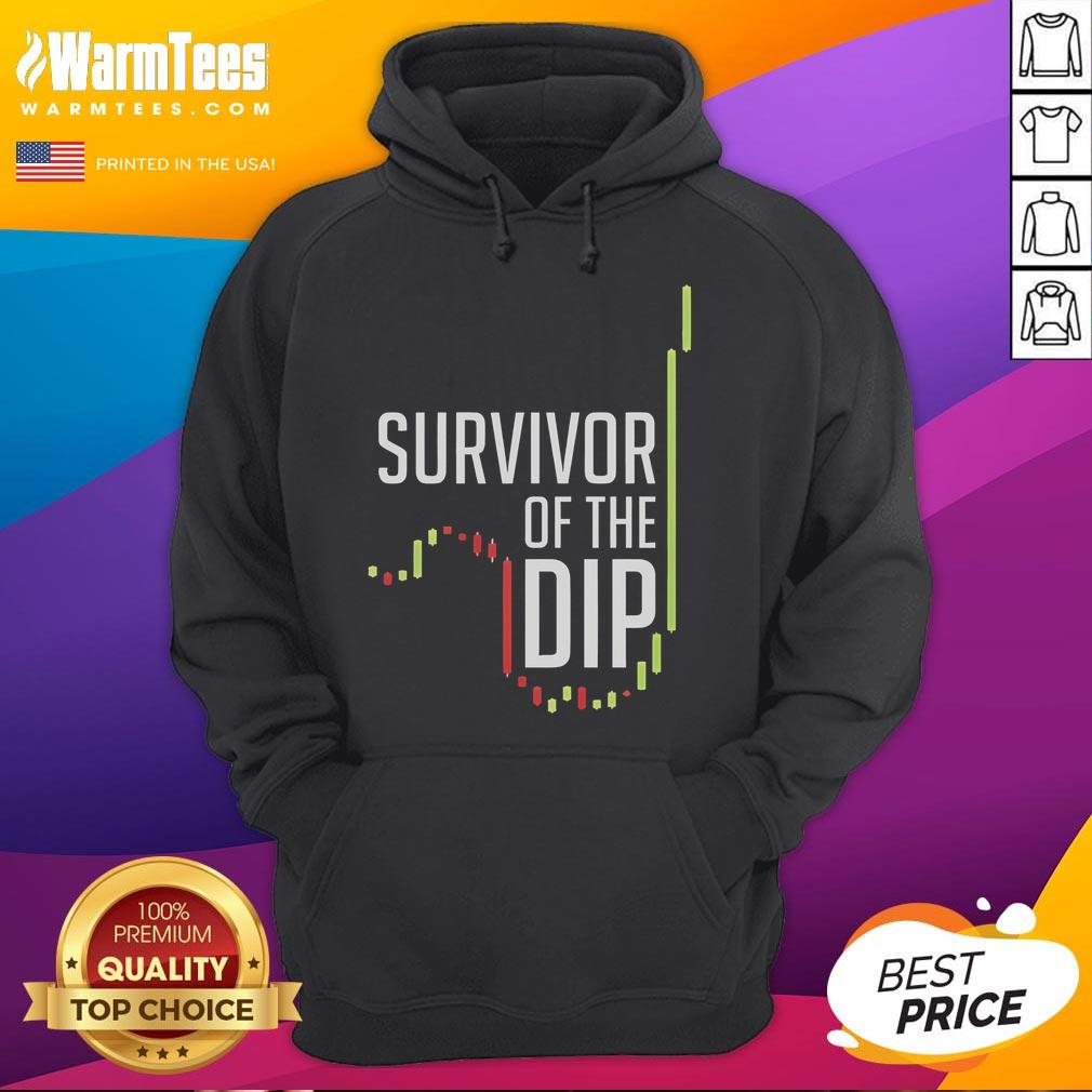 Funny Survivor Of The Dip T-Shirt - Image 2