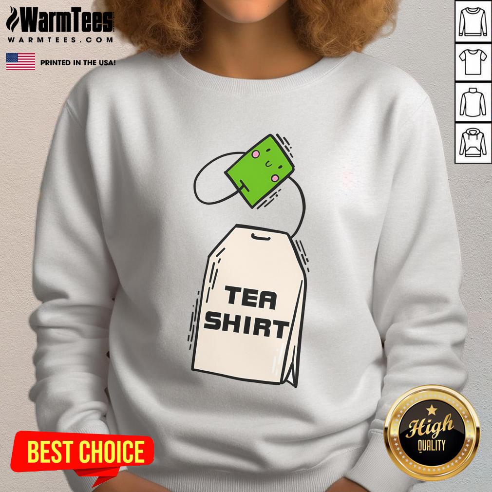 Funny Tea Shirt Cute Tea Bag T-Shirt - Image 5
