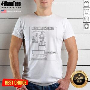 Funny The Entire Internet Aws Us East 1 Meme T-Shirt