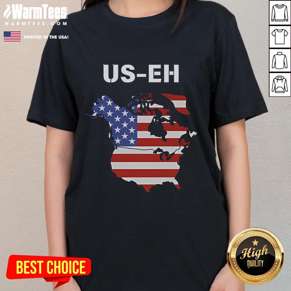 Funny US-EH Canada 51st State T-Shirt - Image 3