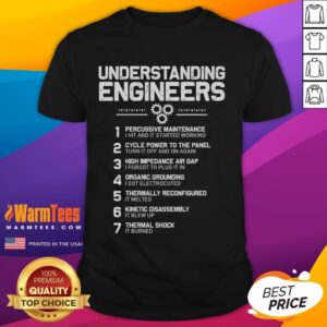 Funny Understanding Engineers Sarcastic Engineering T-Shirt